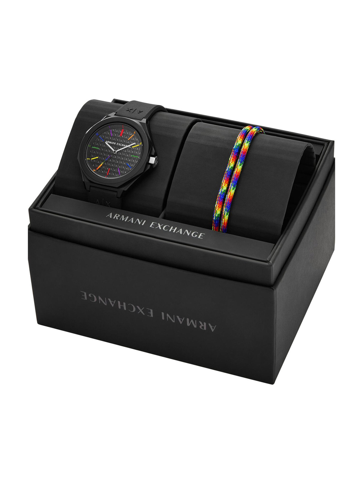 Armani Exchange AX7158SET Andrea Analog Watch for Women with Band