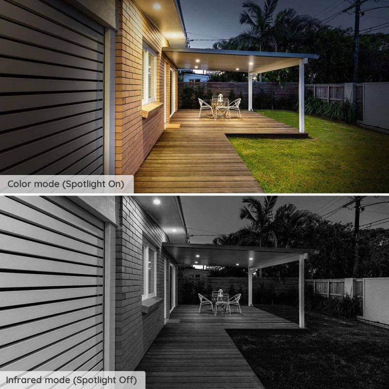 Reolink Outdoor Spotlight 1080P HD Wireless Battery/Solar Powered WiFi IP Camera Argus 3, PIR Motion Alerts, 2-way Audio, Color Night Vision, Work With Google Assistant, Reolink Argus 3