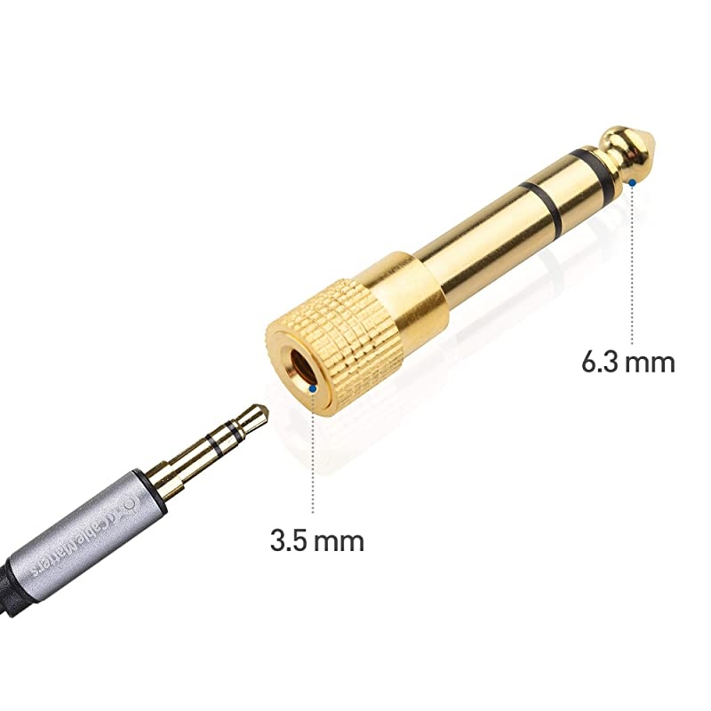 5Pack 14 to 18 Headphone Adapter