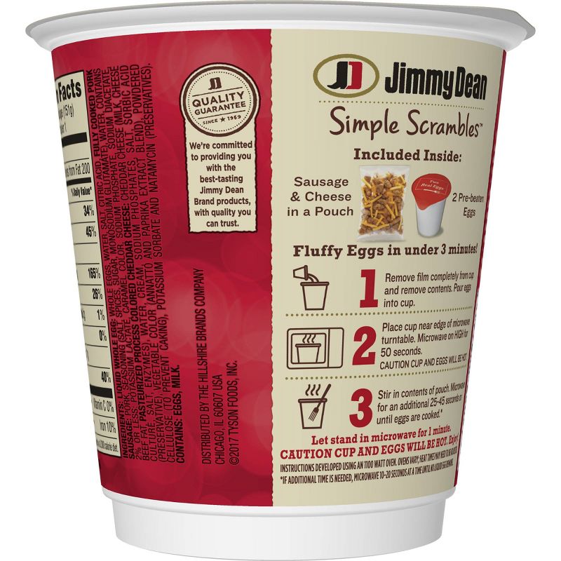 Jimmy Dean Simple Scrambles - Sausage - 5.35oz