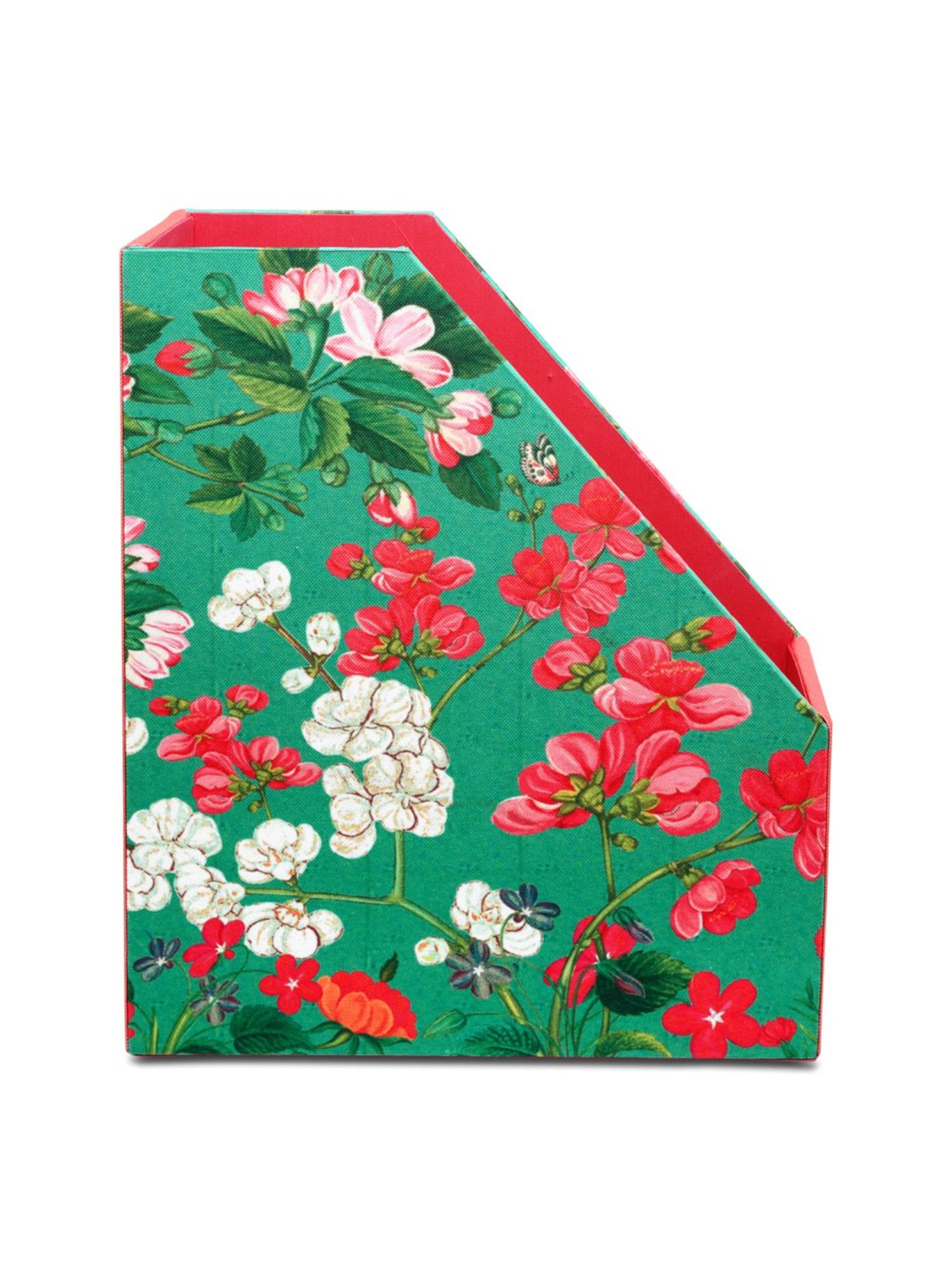 SEJ by Nisha Gupta Green Magazine Rack - Set of 1