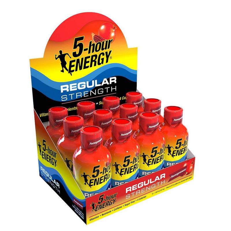 5 Hour Energy Shot - Pomegranate - 12ct