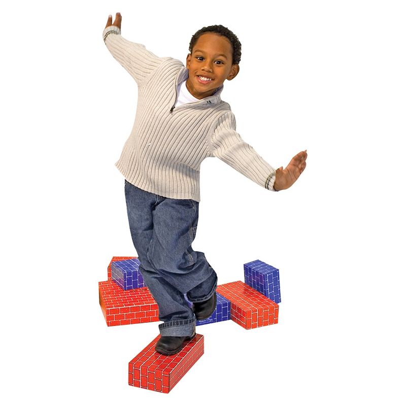 Melissa & Doug Lightweight Jumbo Cardboard Building Block Set - 40pc