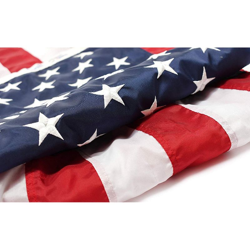 EZPOLE Flagpoles Residential 21 Feet Outdoor Adjustable Telescoping Liberty Flagpole with American Flag