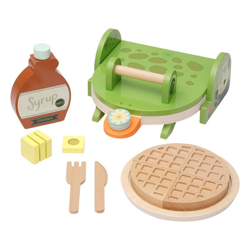 Manhattan Toy Ribbit Waffle Maker Toddler & Kids Pretend Play Cooking Toy Set