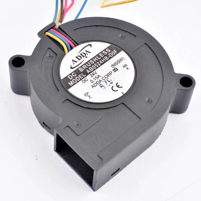 AB0524HB-D0F 50mm blower 5cm 5015 50x50x15mm DC24V 0.15A 4 wires pwm blower cooling fan for inverter