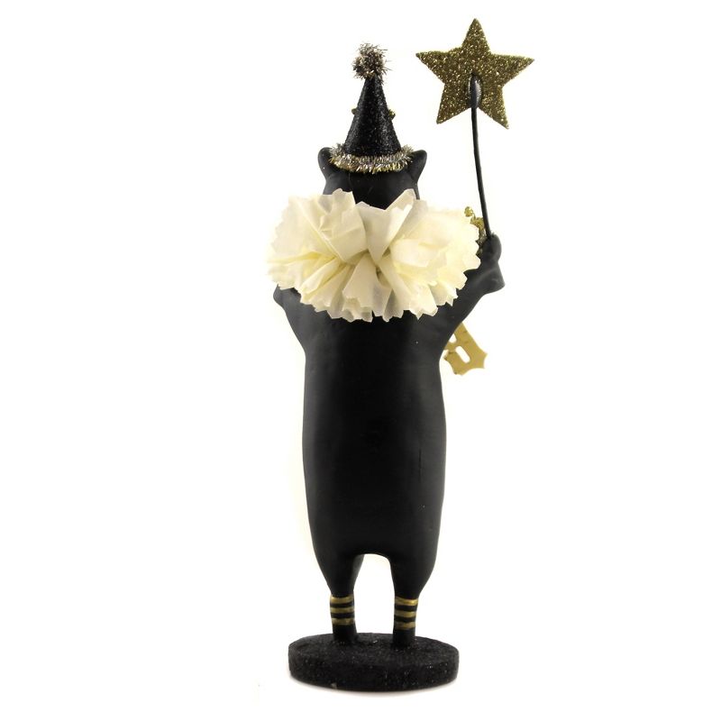 Heather Myers 10.0" Zeus Halloween Black Cat Boo  -  Decorative Figurines