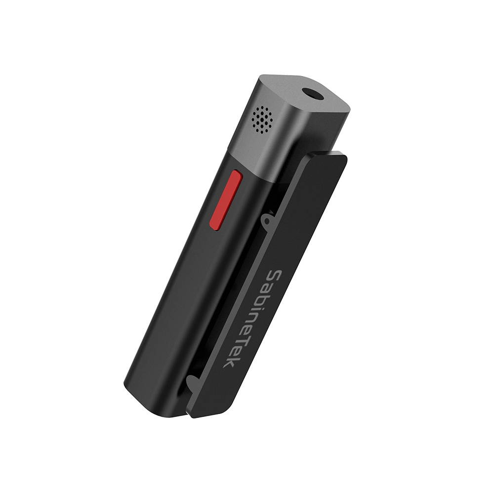 SmartMike+ Wireless BT Microphone BT Headset Volg Video Radio Device Short Video Recording Device for Vlogger Black