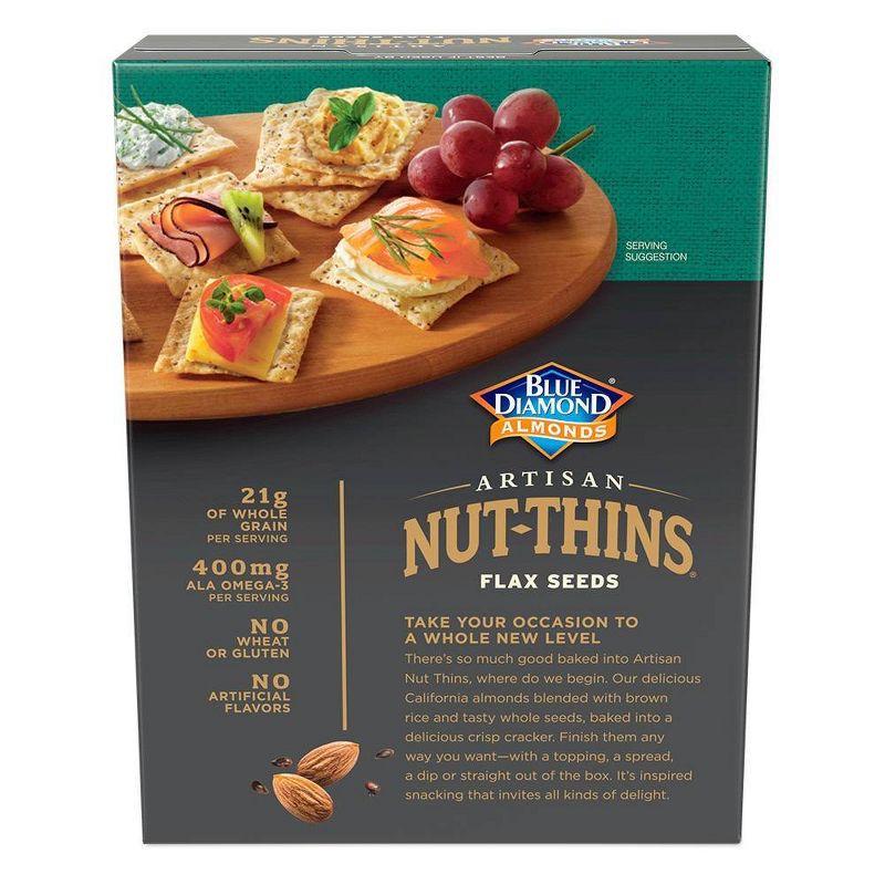 Blue Diamond Artisan Nut Thins Flax Seeds - 4.25oz