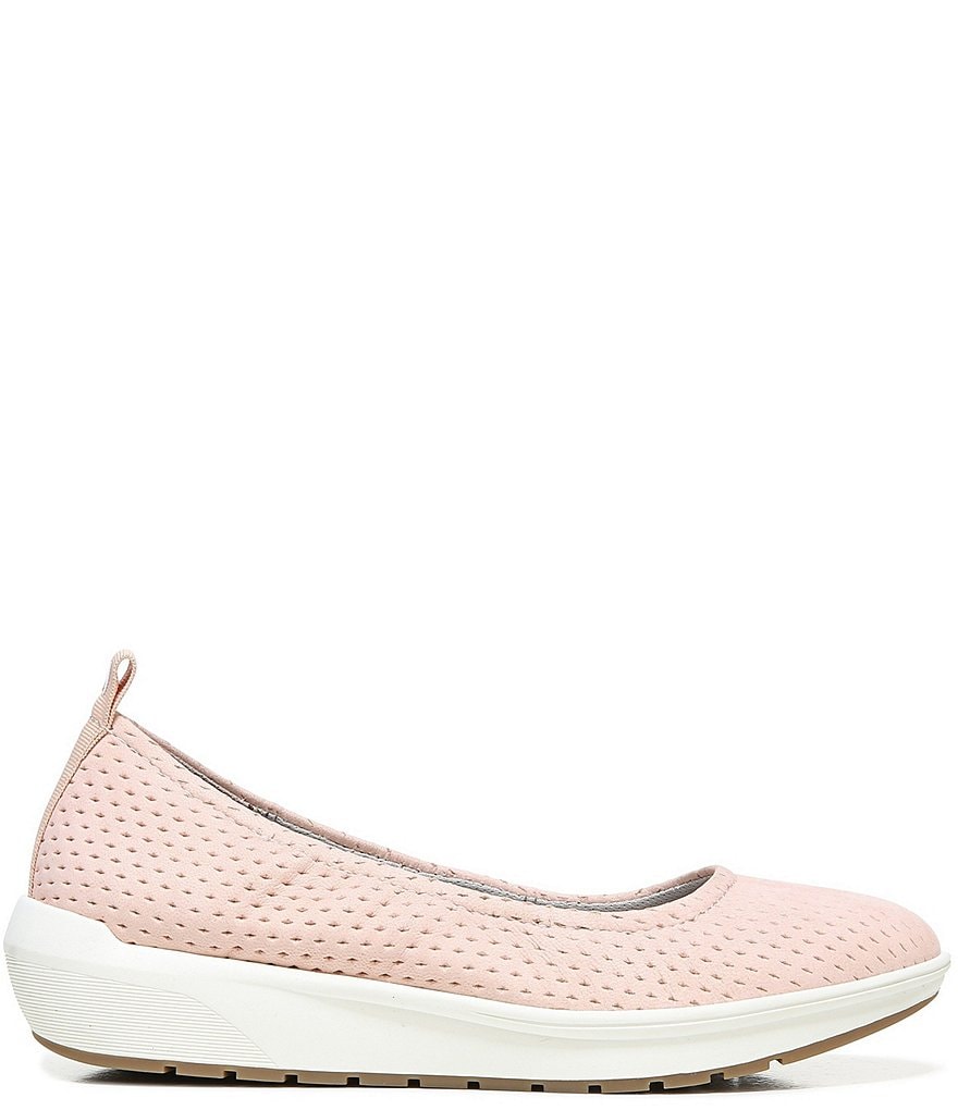 Naturalizer Philippa Perforated Leather Wedge Slip-Ons