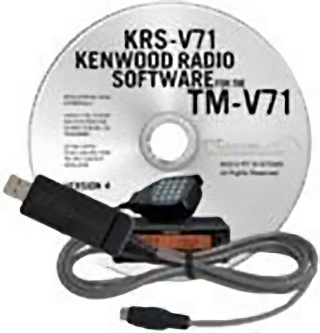 RT Systems KRS-V71 Programming Software and USB-K5G Cable for the Kenwood TM-V71