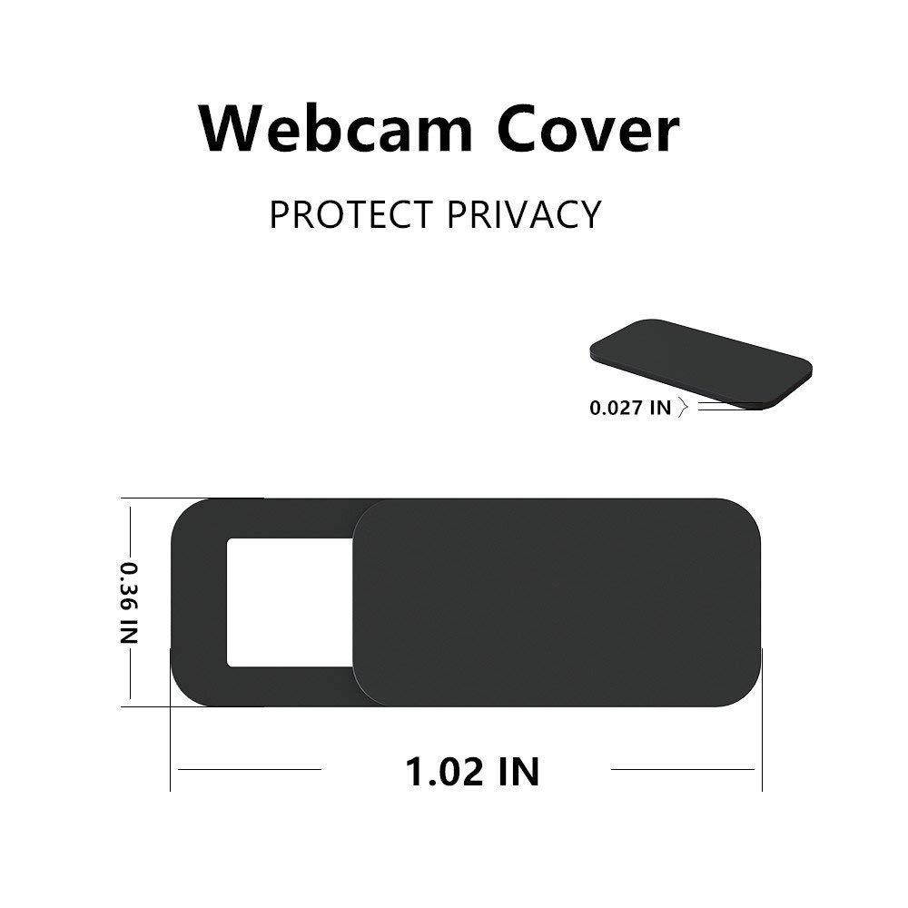 Webcam Cover, 0.027 inch Ultra-Thin Laptop Webcam Cover Slider Camera Cover for MacBook Pro, Laptop, Mac, PC, Surfcase Pro, Protecting Your Digital Life, 3 Pack