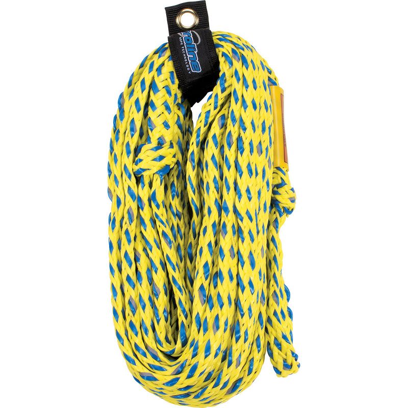 CWB Connelly Proline 60 Foot 4 Ride Tube Rope with Braided Neoprene, Volt Blue