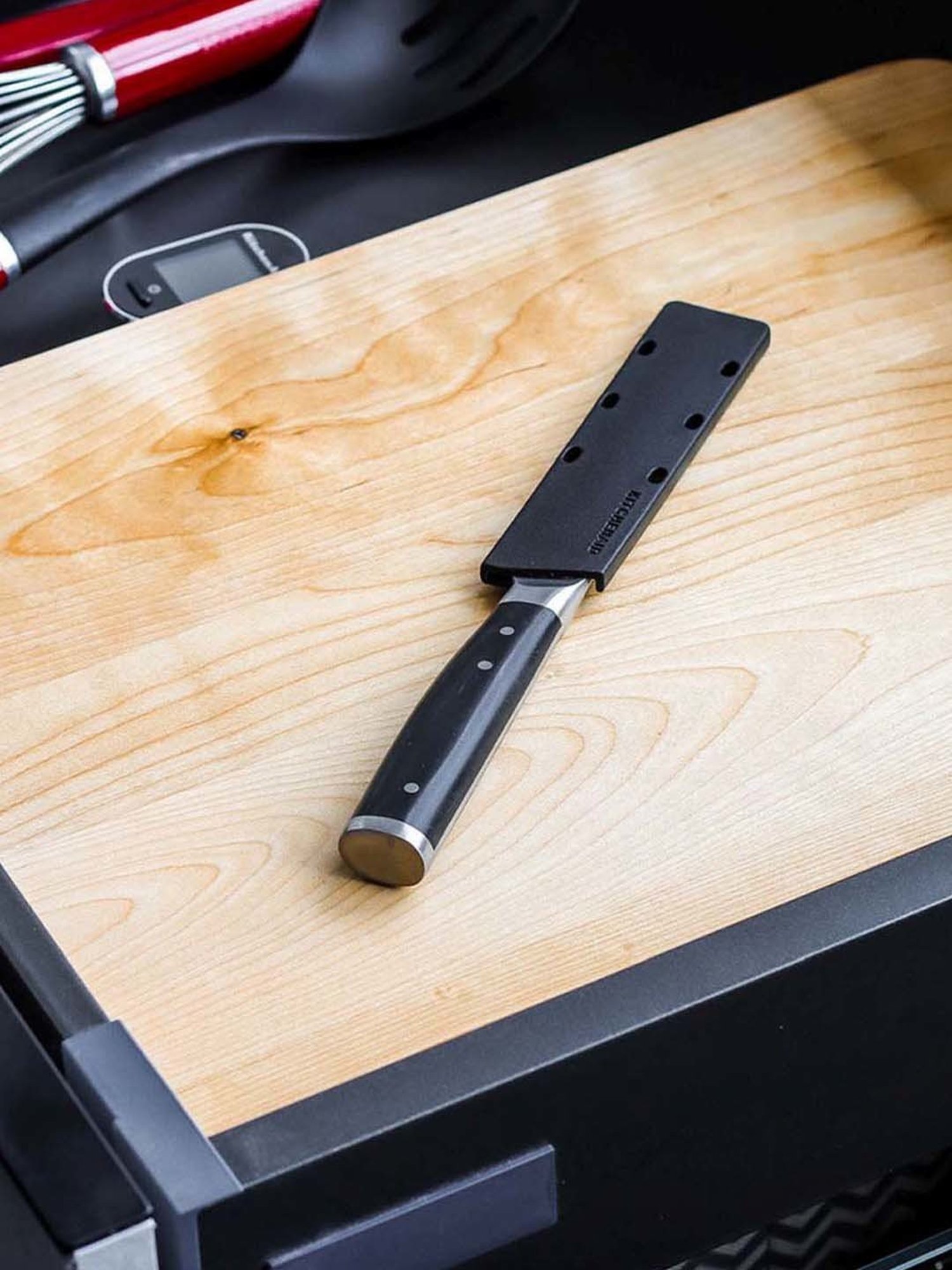 KitchenAid Black Medium Peeling Knife