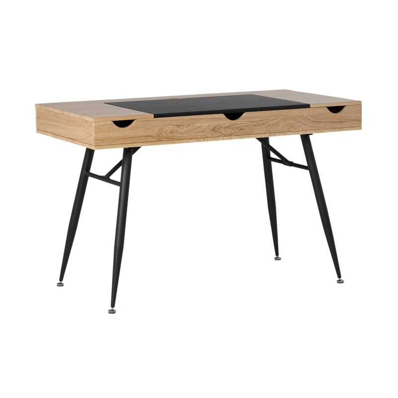 Nook Office Desk Graphite Heather - Calico Designs