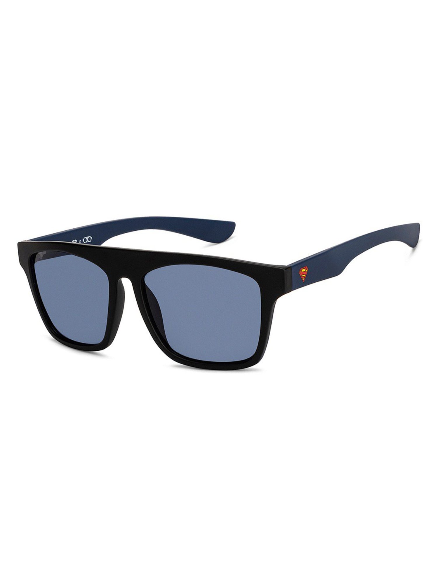 Hooper Superman Blue Square UV Protection Sunglasses for Kids