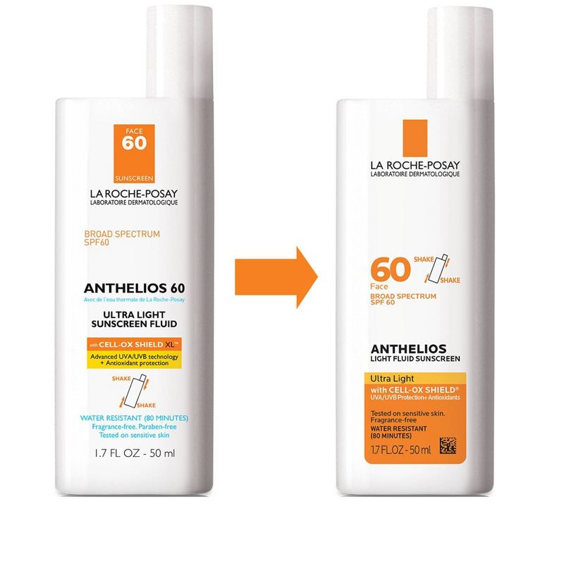 La Roche-Posay Anthelios Ultra-Light Face Oxybenzone Free Sunscreen - SPF 60 - 1.7oz
