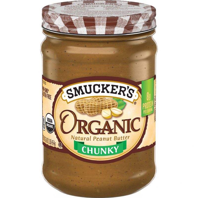 Smucker's Organic Chunky Peanut Butter - 16oz