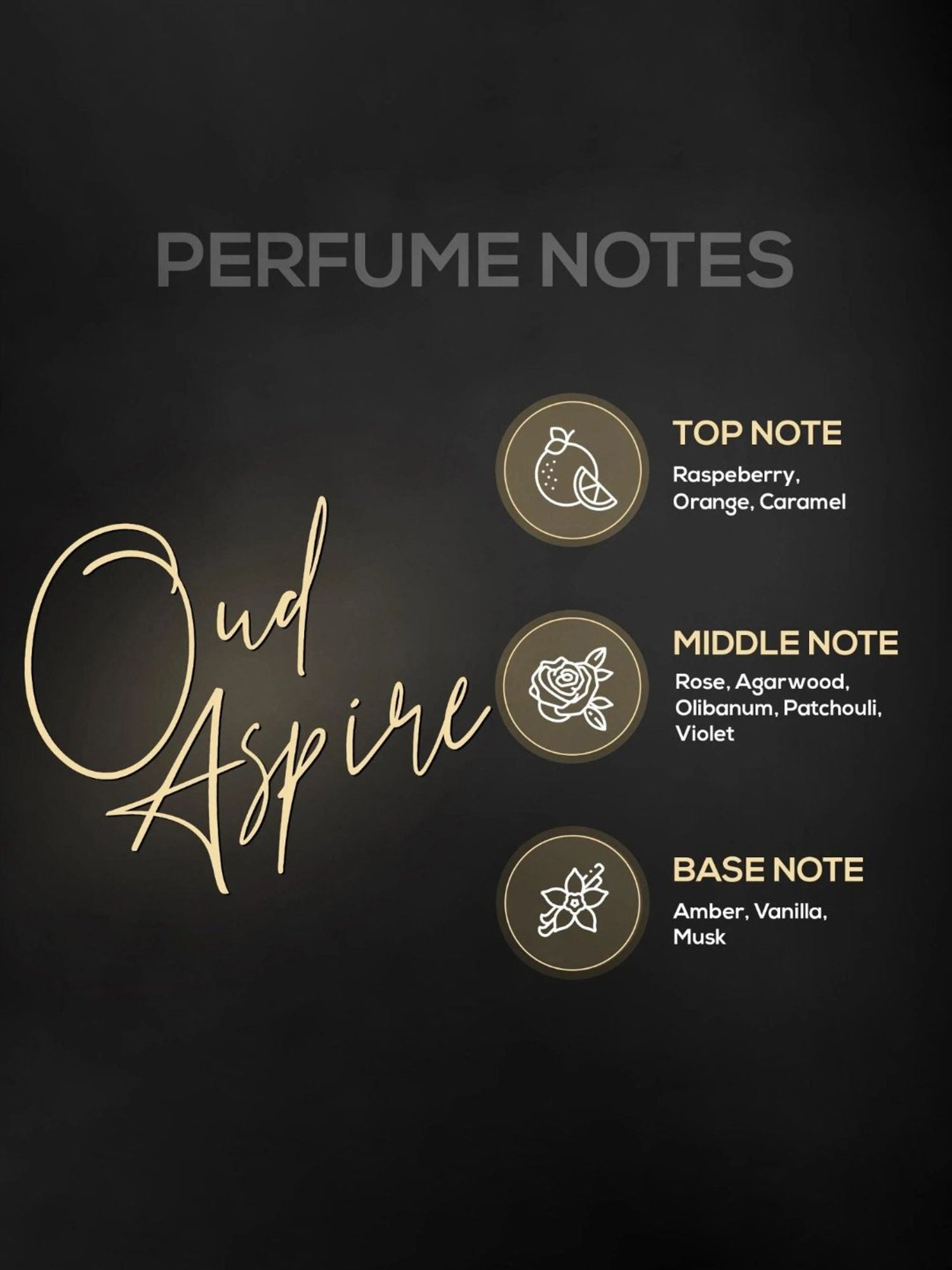 RENEE Bloom, Oud Aspire & Dark Desire Eau de Parfum Combo (50 ml x 3)