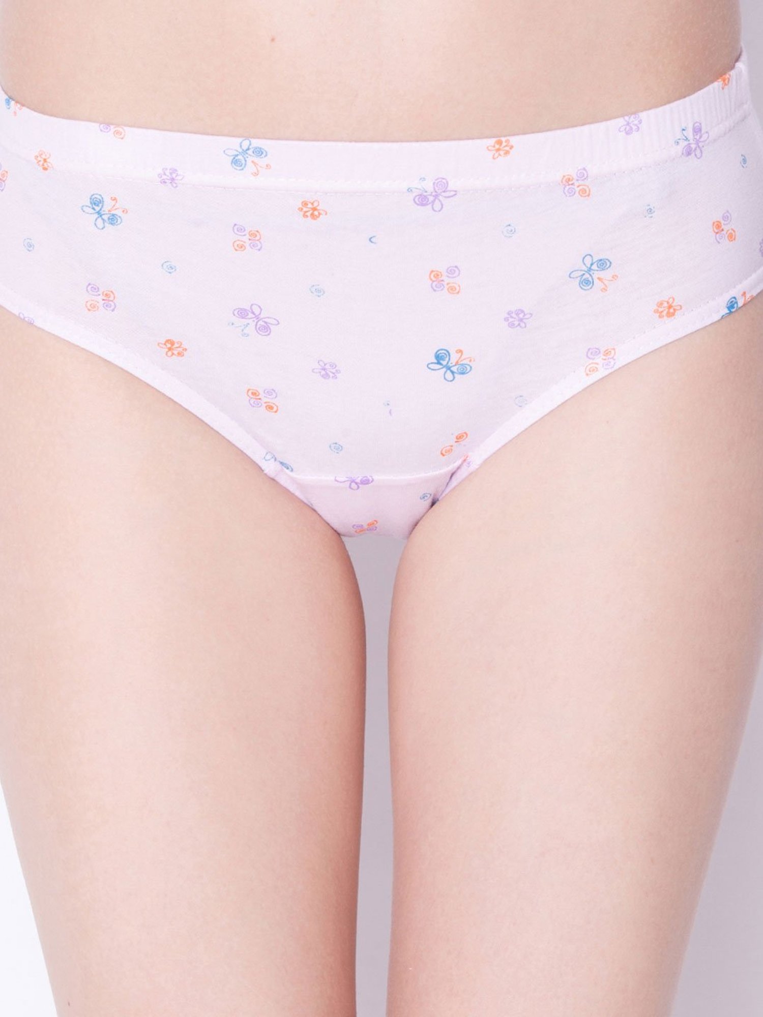 Dollar Missy Multicolor Printed Hipster Panty (Pack  of 12)