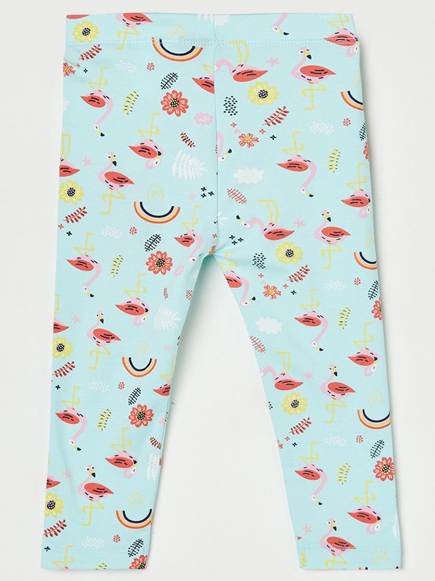 Mothercare Kids Blue Embroidered Jeggings