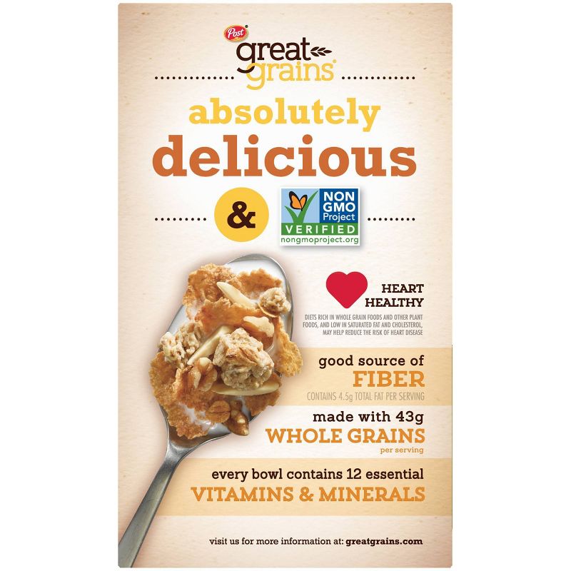 Great Grains Banana Nut Crunch Breakfast Cereal - 15.5oz - Post