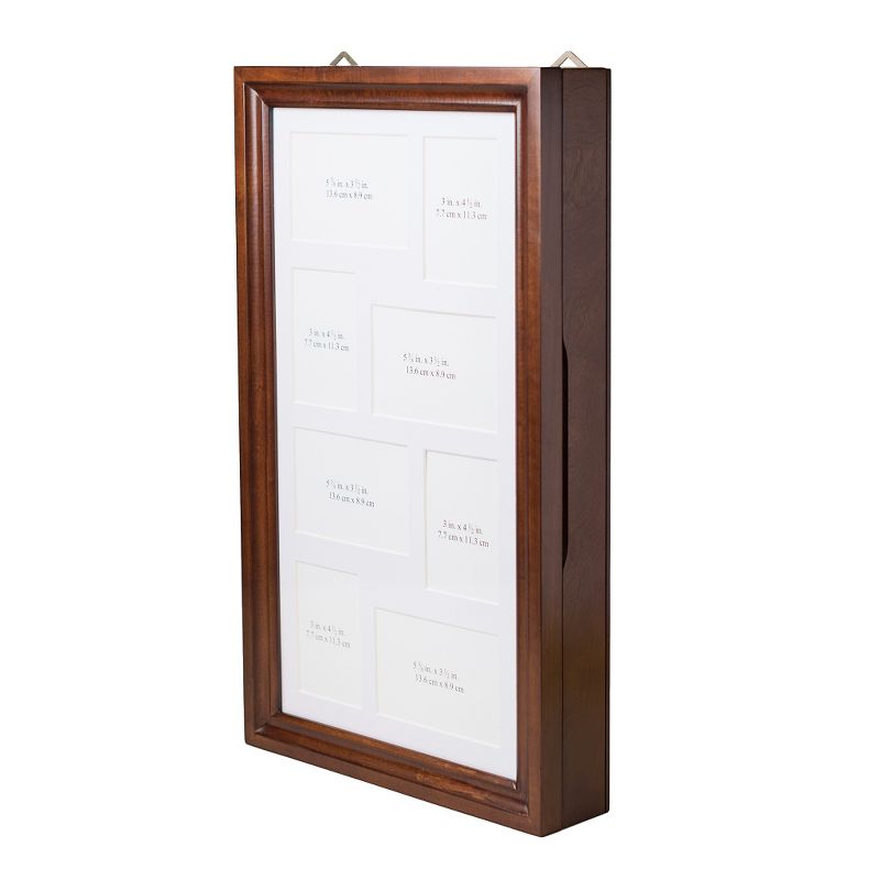 Photo Collage Jewelry Armoire Walnut - Hives & Honey