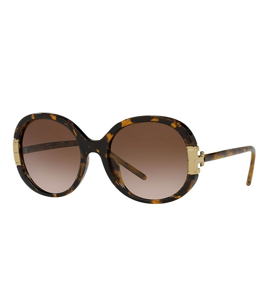 Tory Burch Women's Ty9061u Oval 57mm Sunglasses