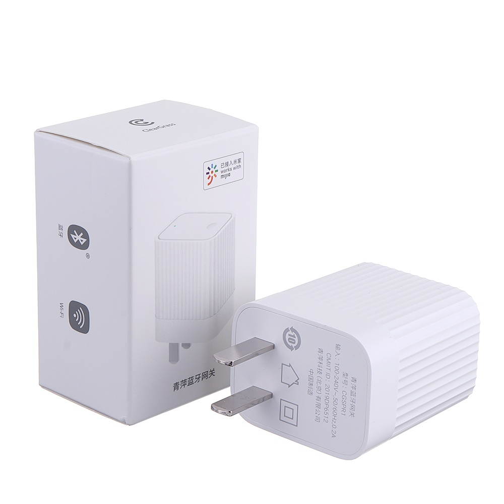 Qingping Blueooth WIFI Gateway Applicance Switch Linkage Gateway Smart Door Lock Wi-Fi Gateway Bluetooth Mesh Gateway Lock Wi-Fi Gateway Work With Mijia APP