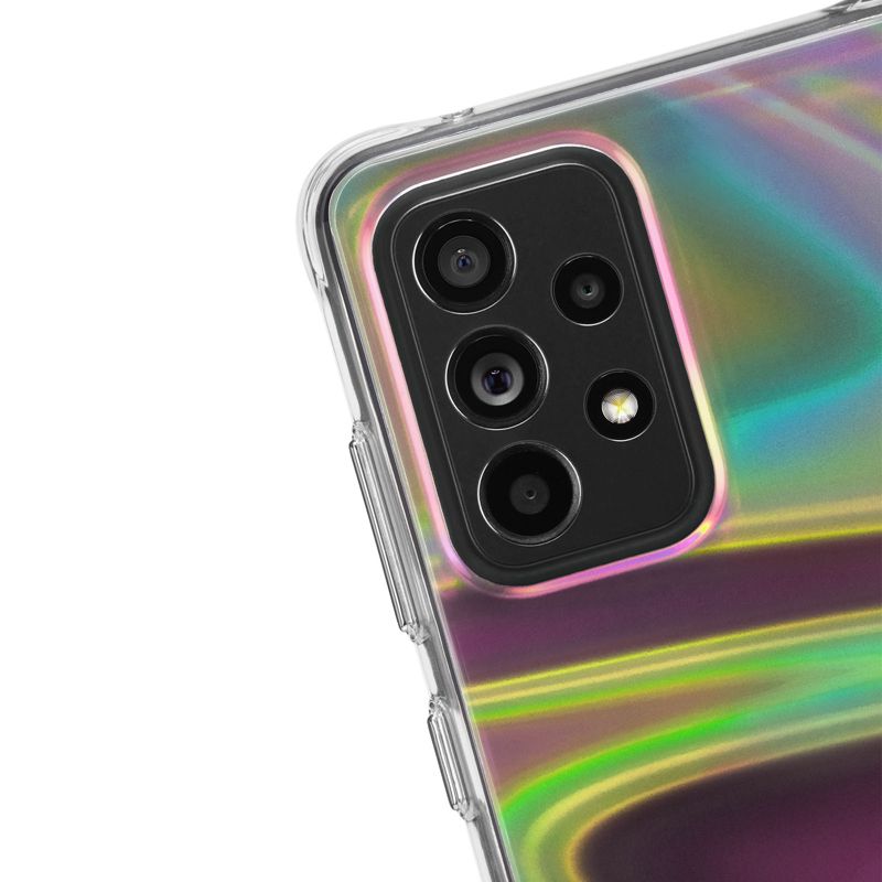Case-Mate - SOAP BUBBLE - Case for Samsung Galaxy A52 (5G)  - 6.5 inch - Iridescent Swirl