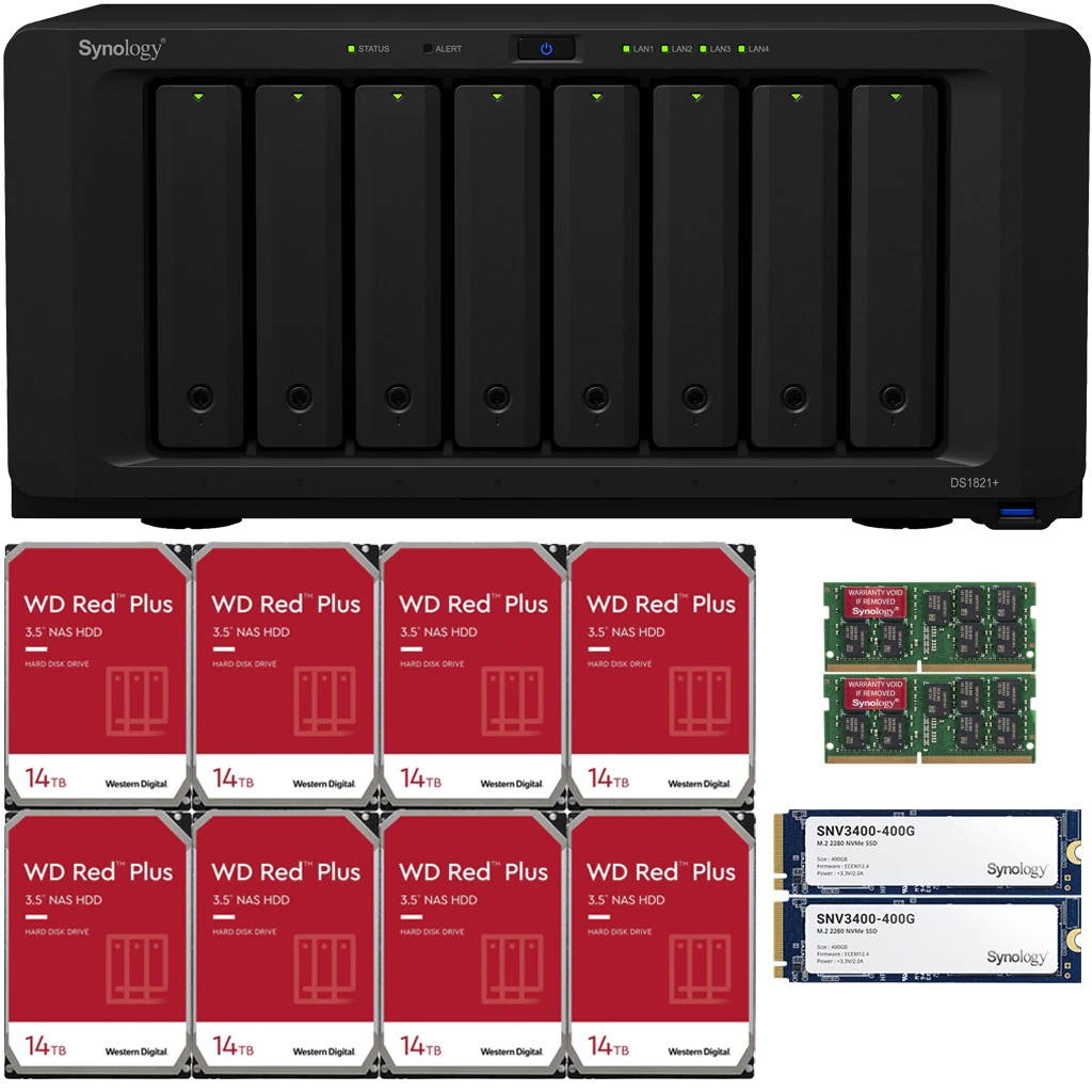 Synology 2 Bay Network Video Recorder NVR1218 (Diskless)
