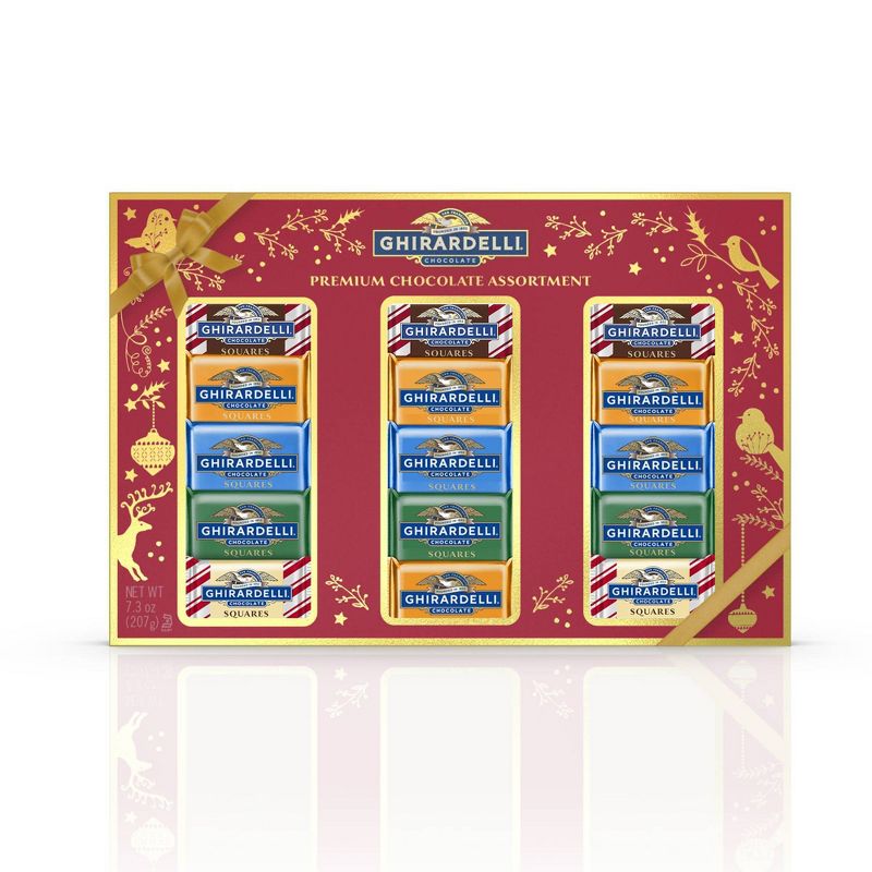 Ghirardelli Holiday Elegant Collection Chocolate Assortment - 7.74oz