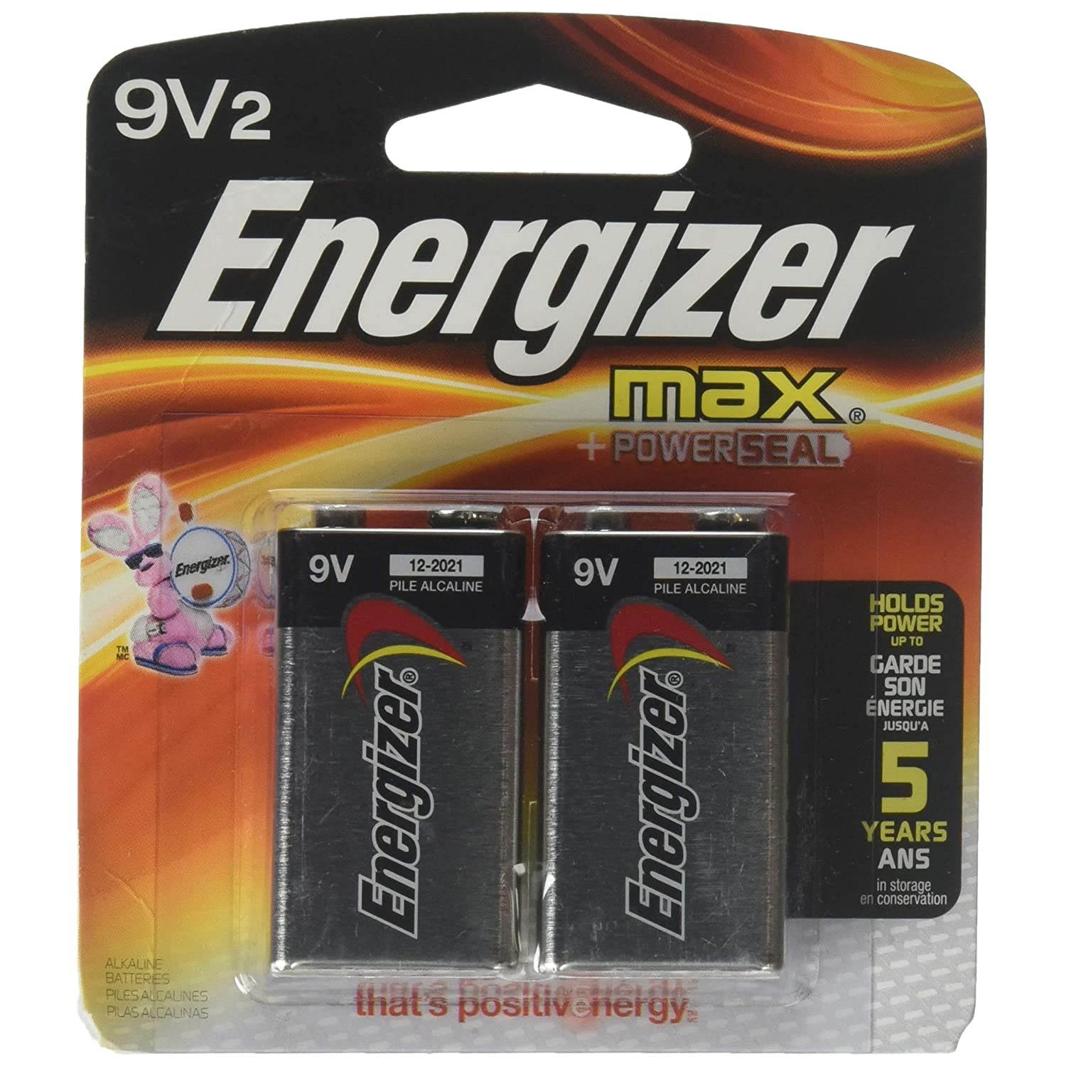 Energizer 4330205921 MAX Alkaline Batteries, 2 Count