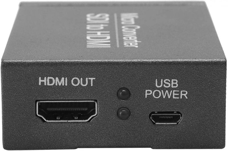 Mxzzand Iron Shell Signal Converter Full High Definition Stable Professional Converter Convenient for TV