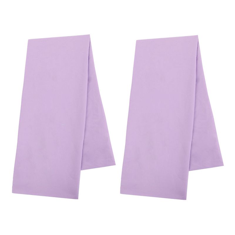 1 Pc 20&rdquo; x 30" Silk for Facial Beauty and Hair Pillow Case Black - PiccoCasa