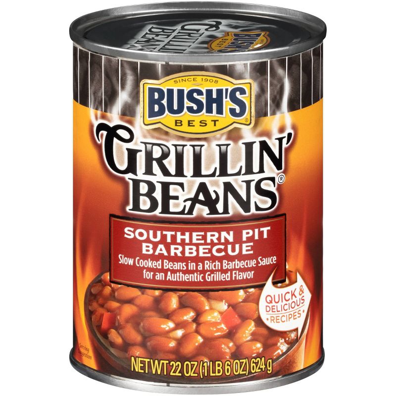 Bush's Southern Pit Barbecue Grillin' Beans - 22oz