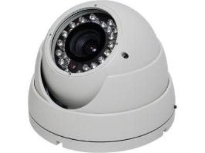 Eyemax IB-6335MV Outdoor Dome IR Camera Effio DSP EX-VIEW CCD, 700 TVL, 35 SMART IR, Eyeball Type (Ivory)