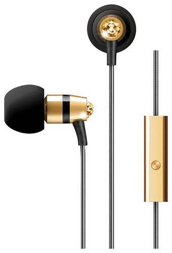 Mee audio Turquoise Blue  EP-M11J-TQ-MEE  In-Ear Headphones with Microphone Made with Swarovski Crystals