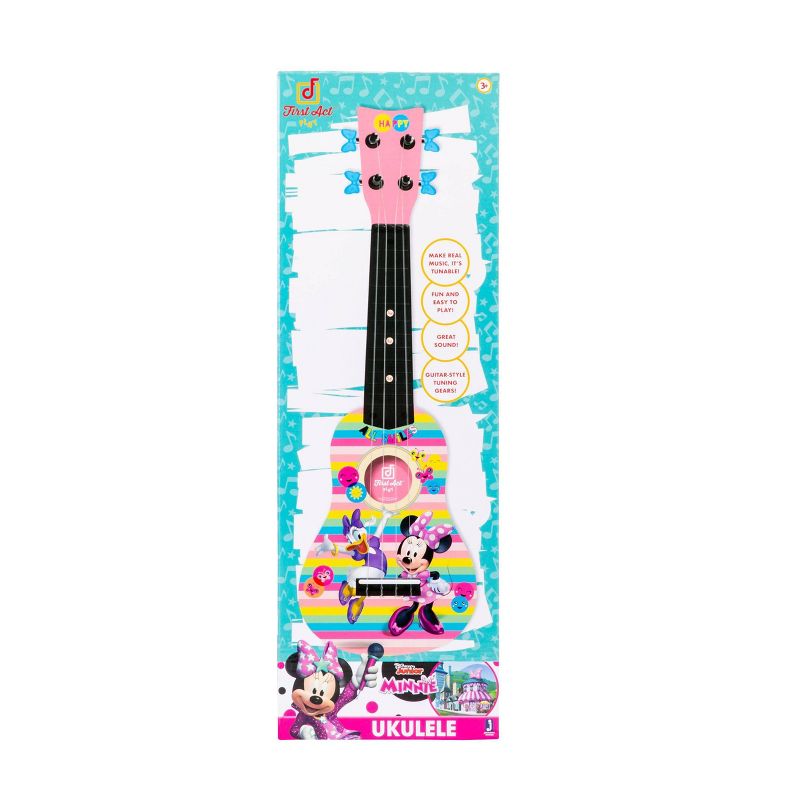 First Act Disney Junior Minnie Mouse Plastic Ukelele