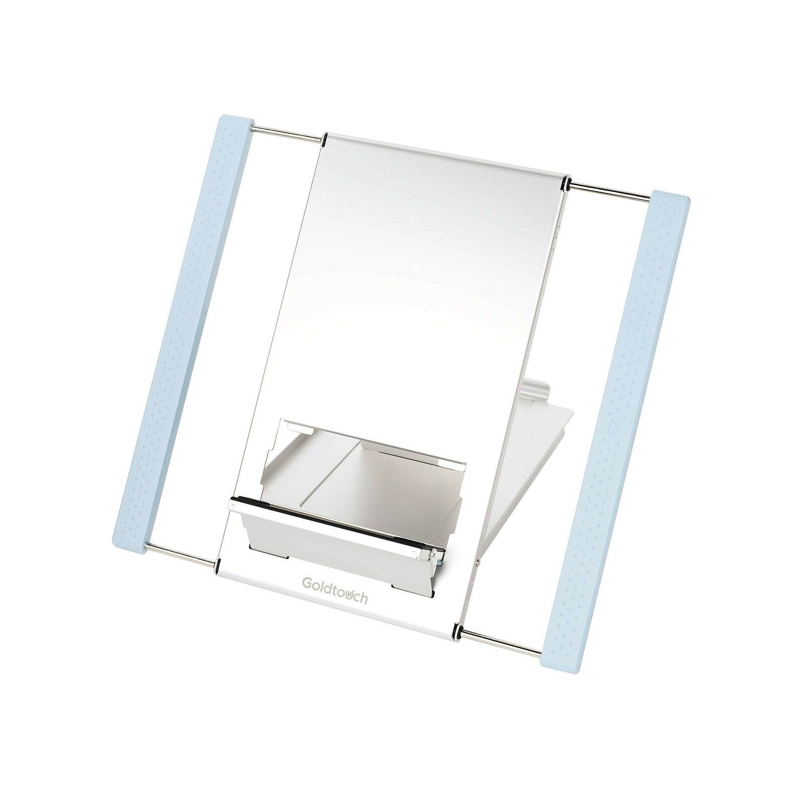 Goldtouch KOV-GTLS-0044 Go! Travel Laptop and Tablet Stand (Aluminum), Blue