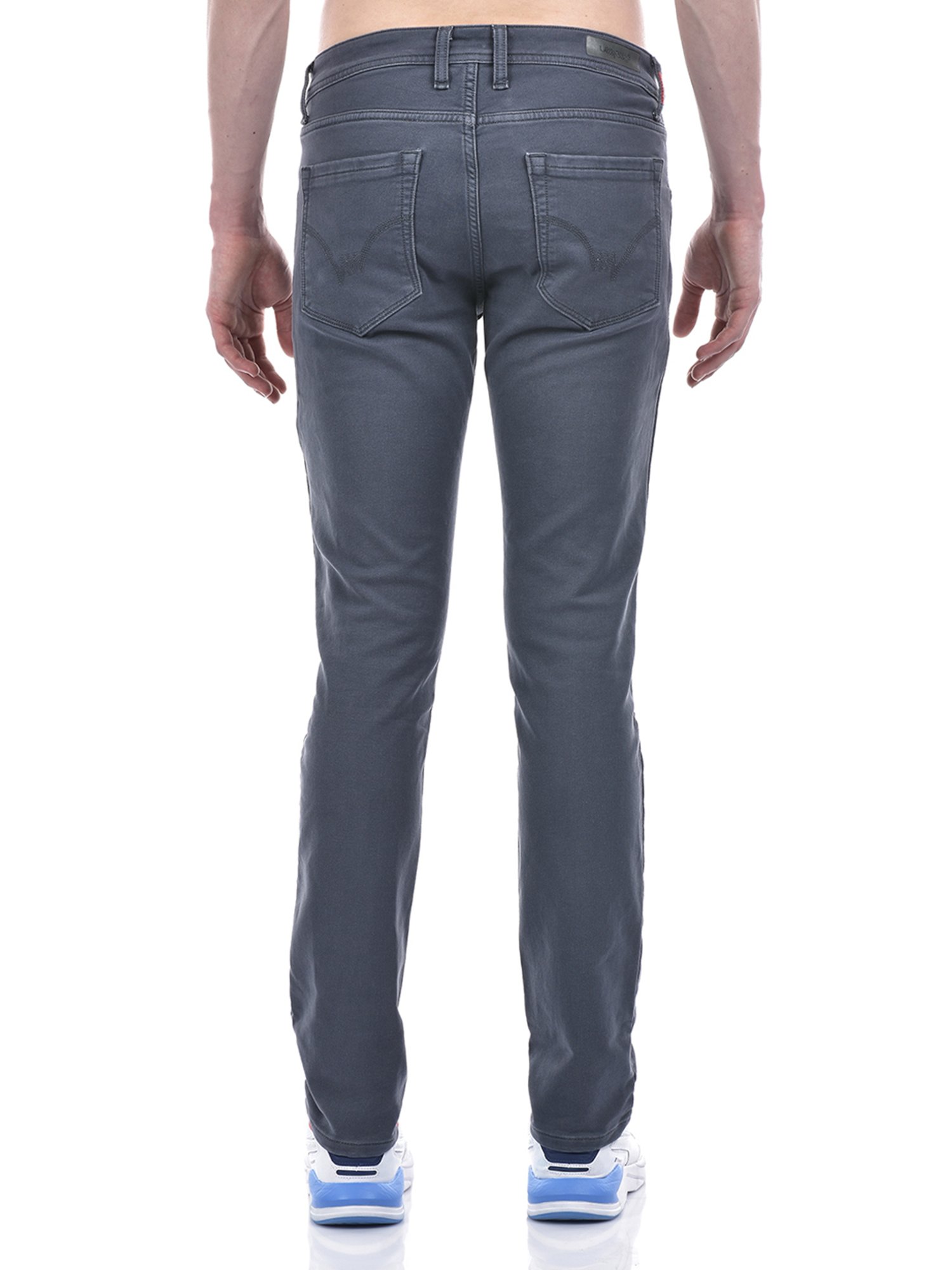 Lawman Pg3 Grey Slim Fit Lightly Washed Jeans