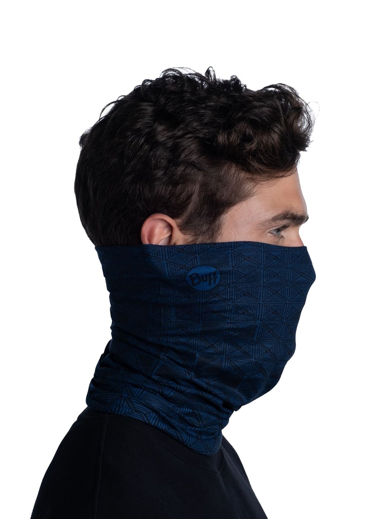 BUFF Navy Printed Bandana