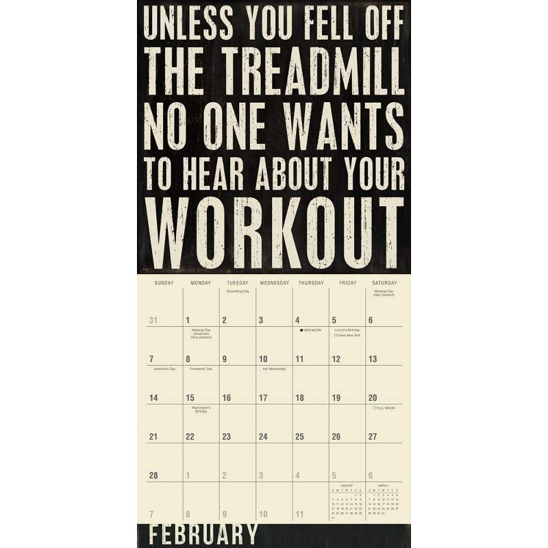 Sellers Publishing 2021 Words to Live By 16-Month Wall Calendar Phillips, Kathy/Primitives by Kathy