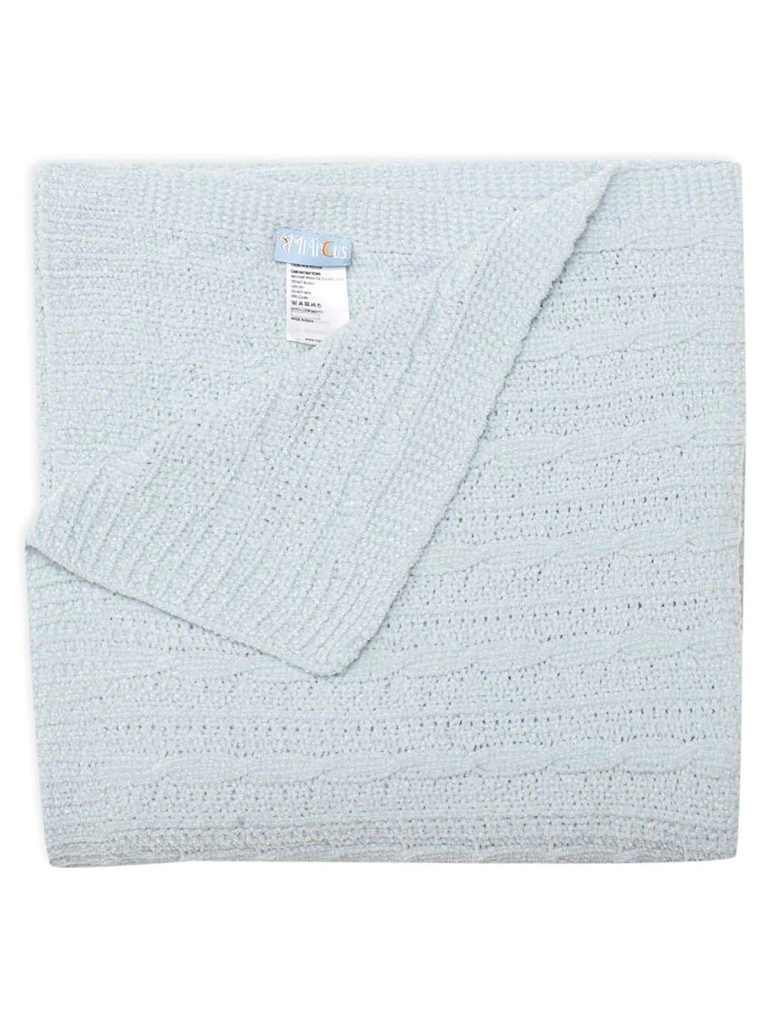 MiArcus Constellation Blue Polyester 240 GSM Single Baby Blanket