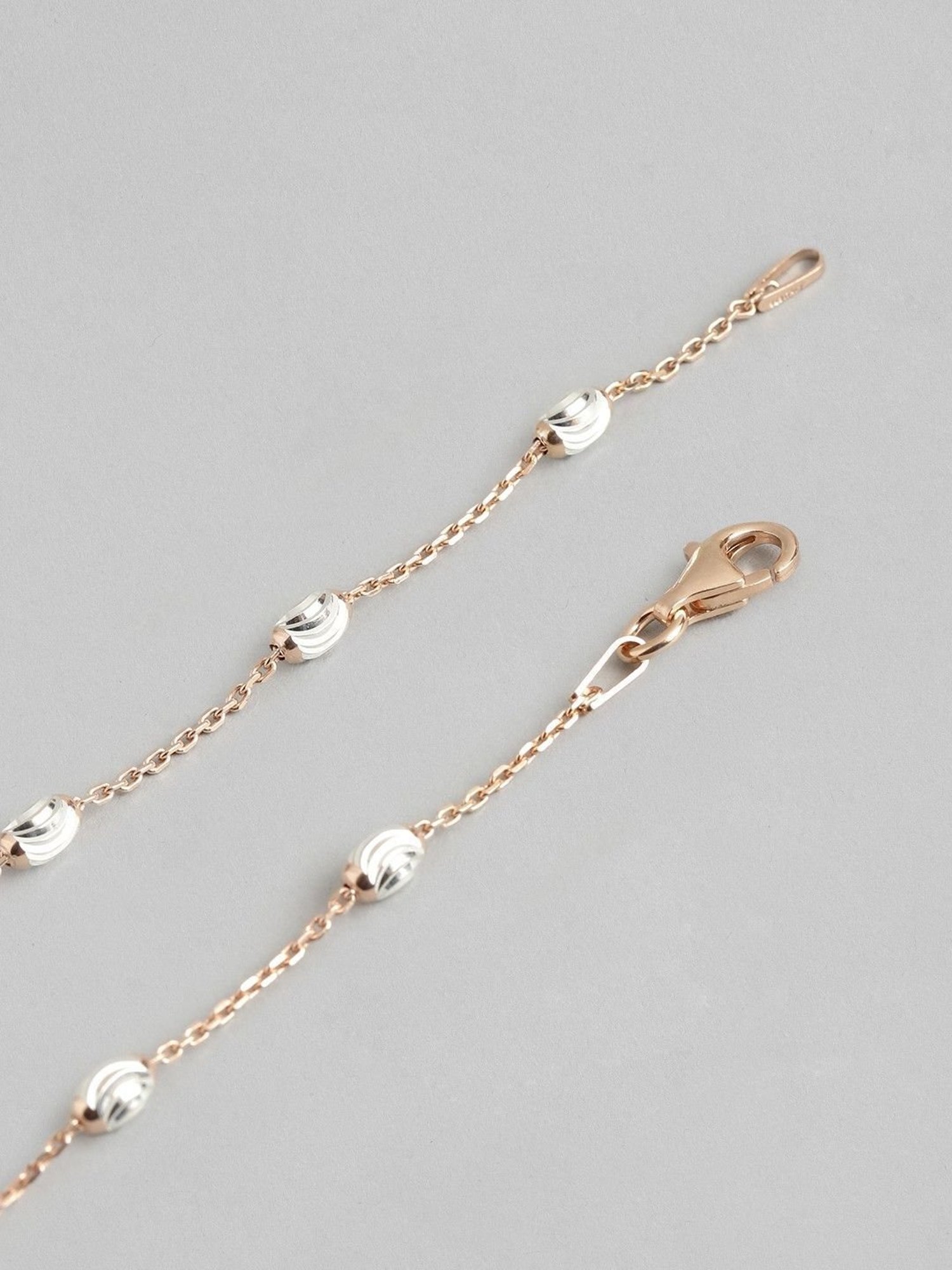 Zavya 92.5 Sterling Silver Anklet for Women - Pair of 2