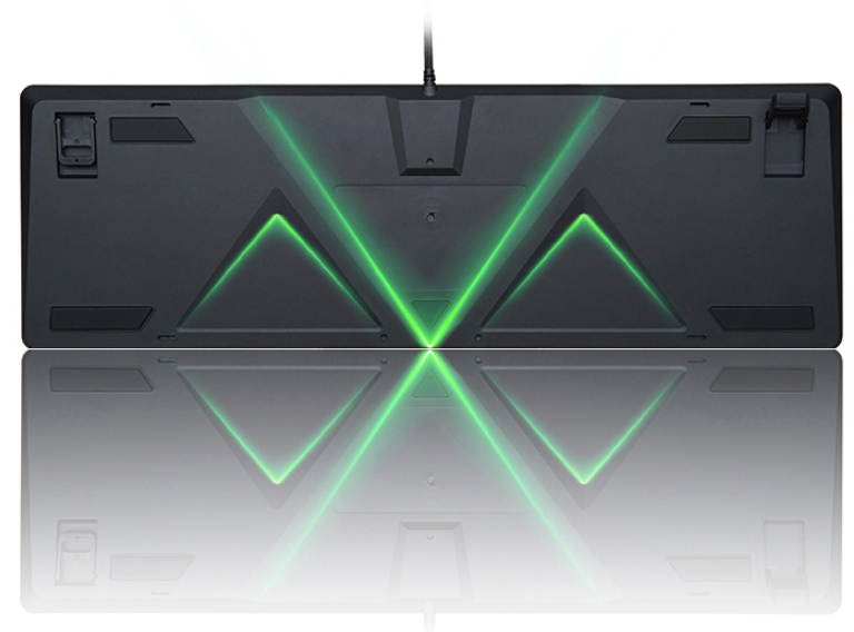 Fuhlen G900S All 104 Non-conflicting Keys, Classic  Exterior Wired  Cherry MX Black Mechanical  Keyboard, 50Million Times Keystrokes Lifespan-White