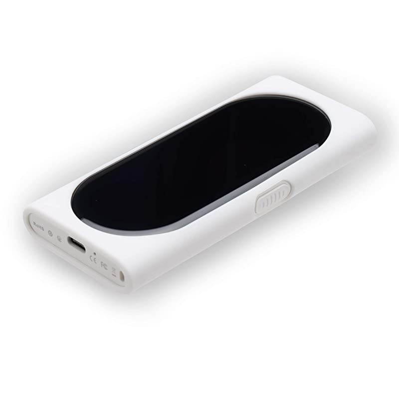 Genesis Pocket AI Translator with Global Mobile Hotspot, 100+ Languages Instant Two-Way Voice Translator Device and Transcription Recorder, Integrated eSIM, 3.1inch Retina Display (White Case)