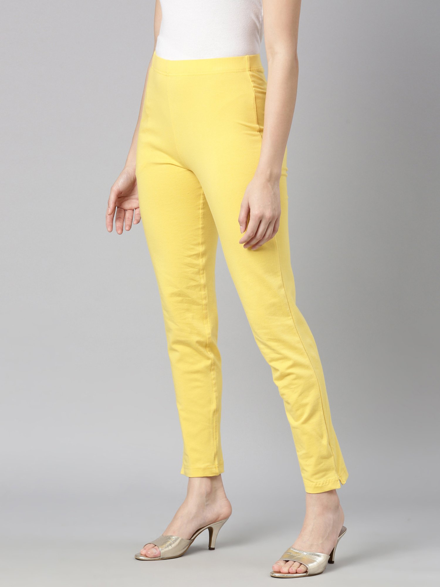 Dixcy Slimz Yellow Leggings