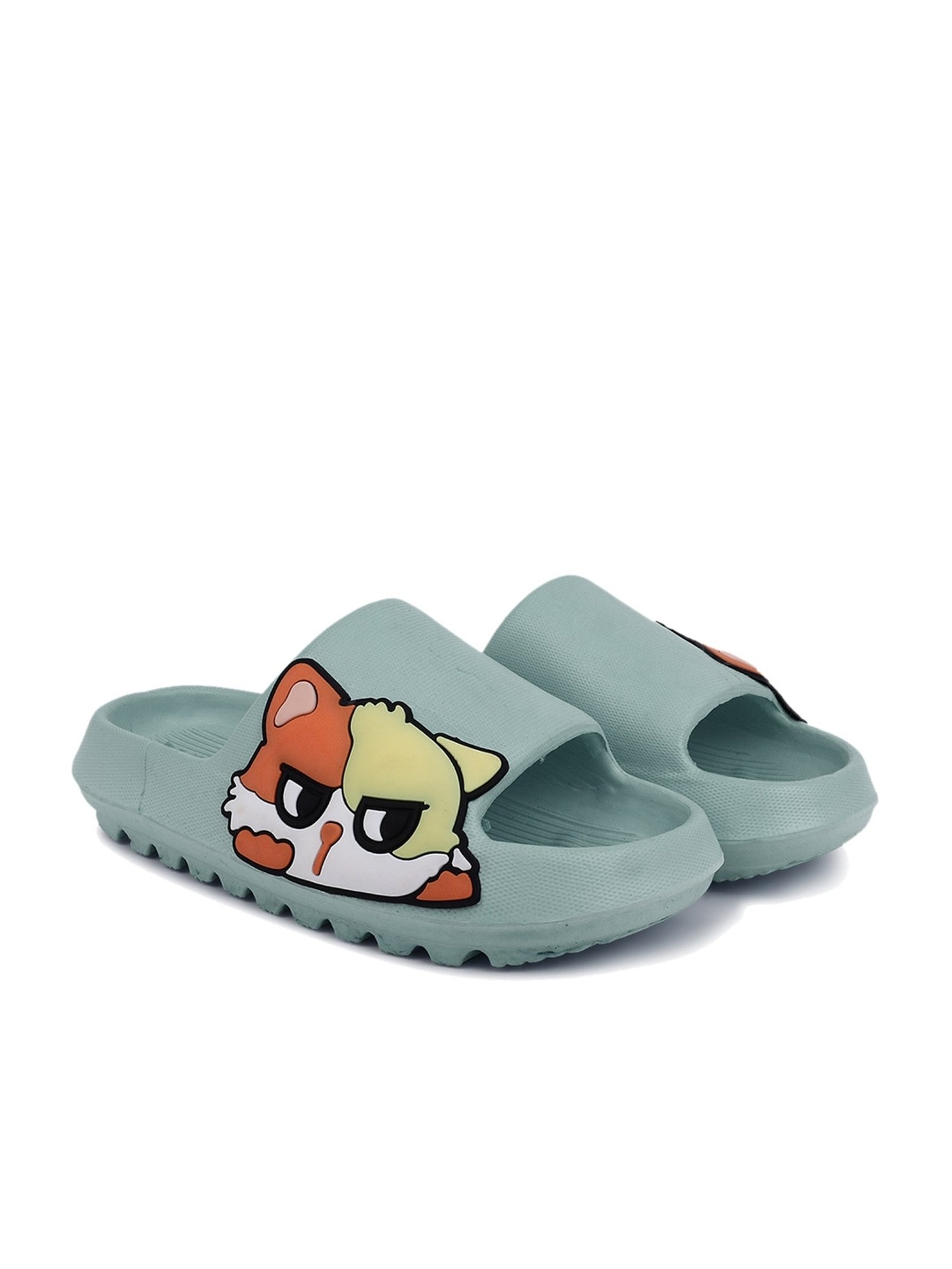 Pampy Angel Women's Green Slides