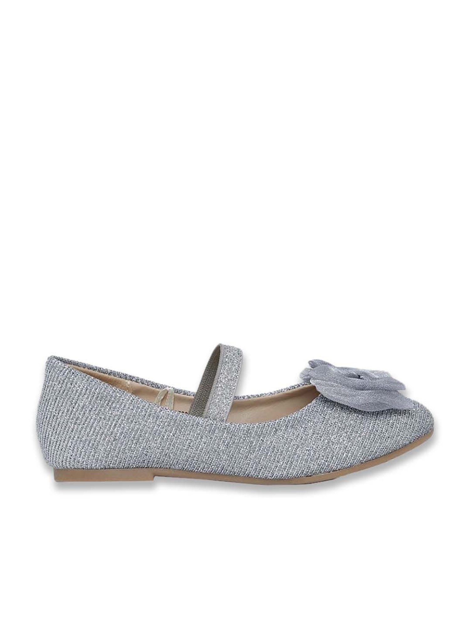 Pantaloons Junior Grey Mary Jane Shoes